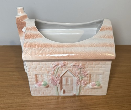Vintage ceramic cottage shaped - vintage,