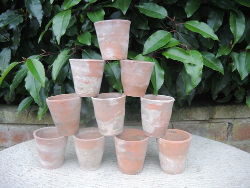 Old vintage hand thrown - 10,
