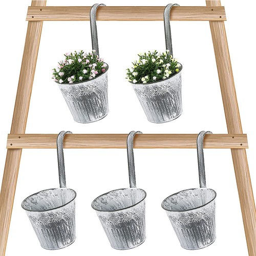 5pc vintage metal hanging - vintage,