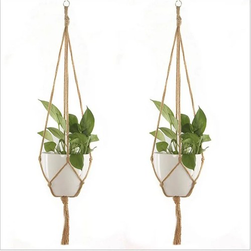 Hand made macrame - made, hanger