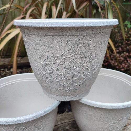 Decorative plant pot round - decorative,
