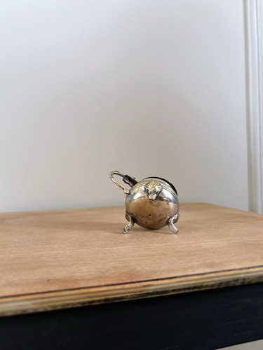 Vintage silver plated mustard - silver,